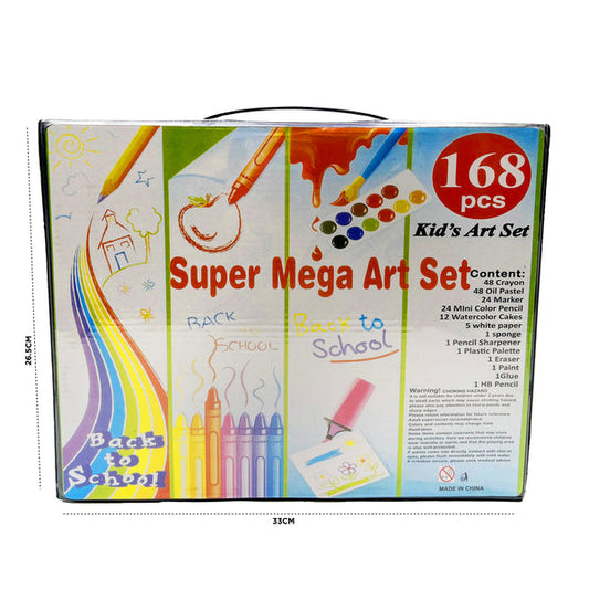 Artist's Pro Kit 168Pcs