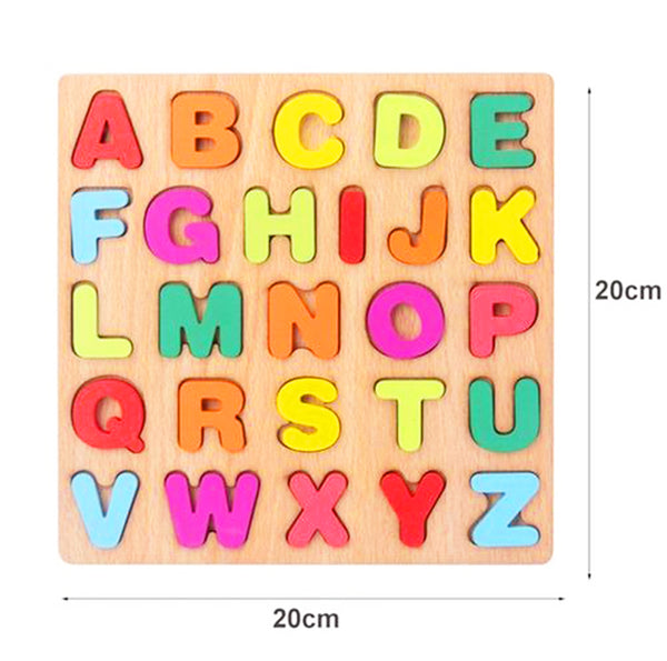 Wooden Alphabet Puzzle