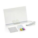 Acrylic LED Writing Board with USB Stand Base