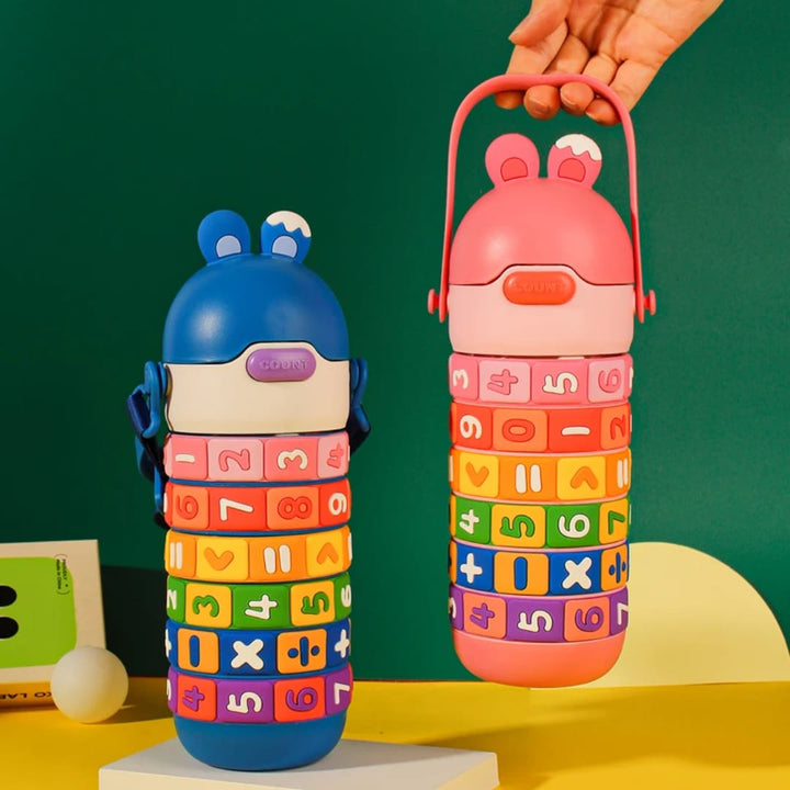 316 Stainless Steel Kids Thermo Water Bottle – Fun & Educational