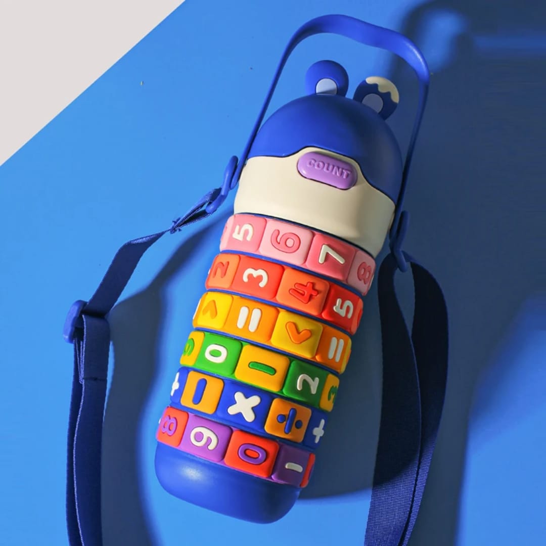 316 Stainless Steel Kids Thermo Water Bottle – Fun & Educational