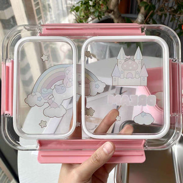 Kids Space Steel Lunch Box