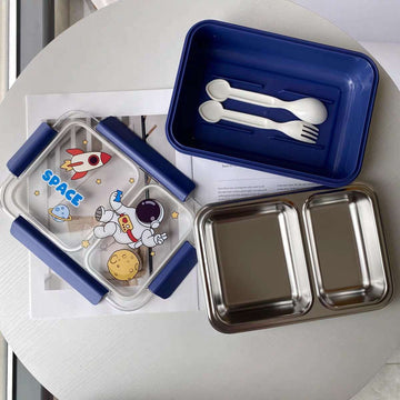 Kids Space Steel Lunch Box