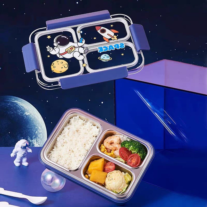 Kids Space Steel Lunch Box