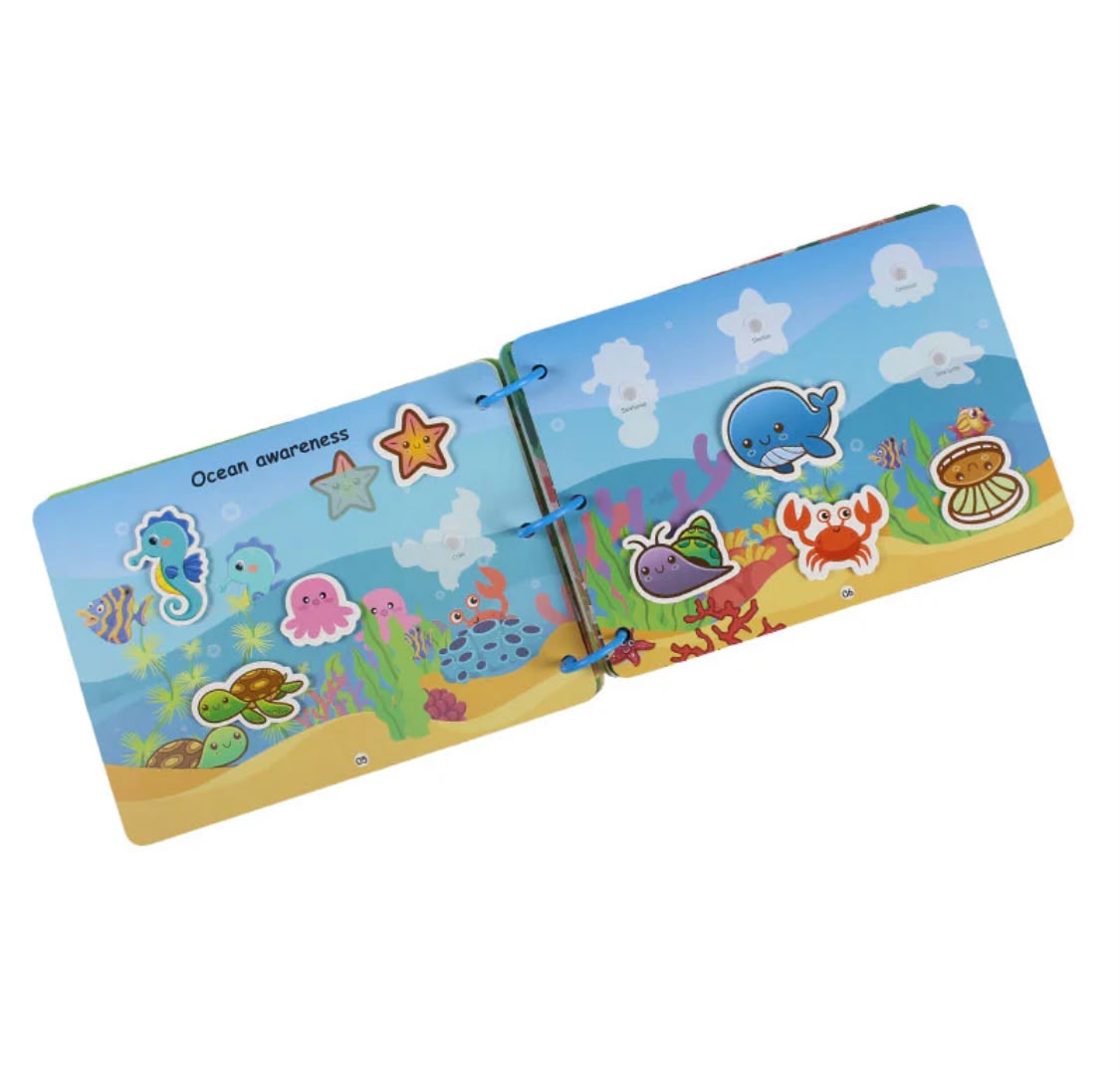 Busy Book Preschool Bundle (Pack of 2) | Montessori Learning Activity Books for Kids