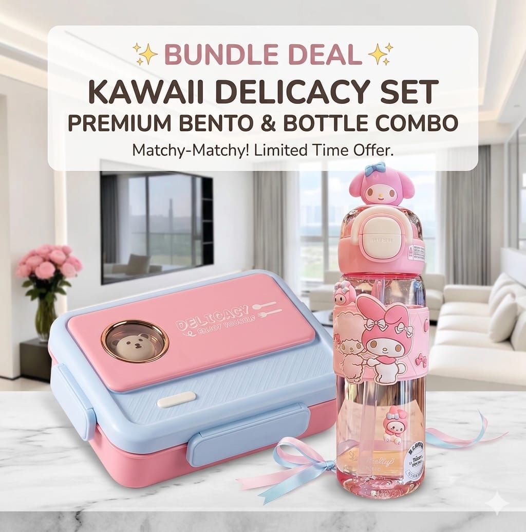 Ultimate School-Ready Bento & Hydration Bundle Deal